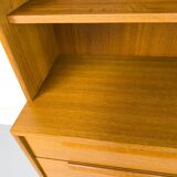 Teak bookcase with drawers from WK Möbel, 1960s