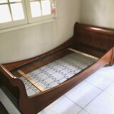 Cherry corner bed bench