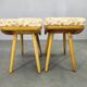 Pair of Mid-Century Maple Footstools, Czechoslovakia 1960s