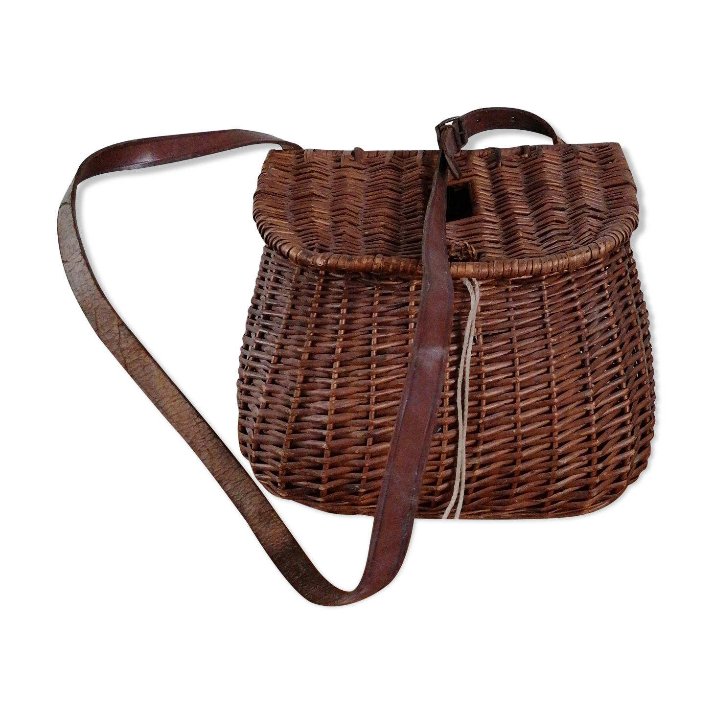 Old fisherman's basket