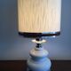Chrome ceramic lamp 1970