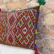 Housse de coussin marocaine, housse de coussin berbère, housse de coussin