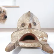 Ibo-Izzi, Nigeria old ‘Ogbodo Enyi’ elephant mask