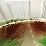 Set of 4 plates in slurry XIXth model Grapes