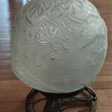 Art Deco suspension globe/fish decor