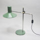 Green desk lamp, 1970s