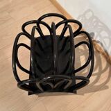 Newspaper Stand in Stained Beech Bentwood from Thonet, Austria, 1900s