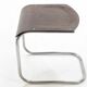 Vintage bauhaus stool chrome by Mart Stam for Mücke Melder