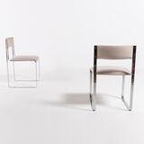 Set of 4 Italian dining chairs 1960