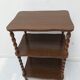 Sellette shelf wood turned Louis XIII style
