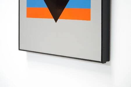 Guy Vandenbranden, Early XL Geometric Abstract Composition
