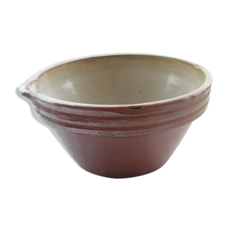 Vernisse terracotta jatte