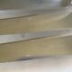 12 silver-plated metal knives. levert silversmith