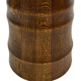 Vintage umbrella holder wooden basket storage 1960 minimalist design