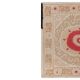Tapis noué à la main, tapis turc vintage 136x140 cm
