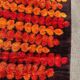 Large Vintage Scandinavian Space Age Wool Rug Circa 1970