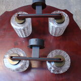 Pair of Scandinavian style wall lamps