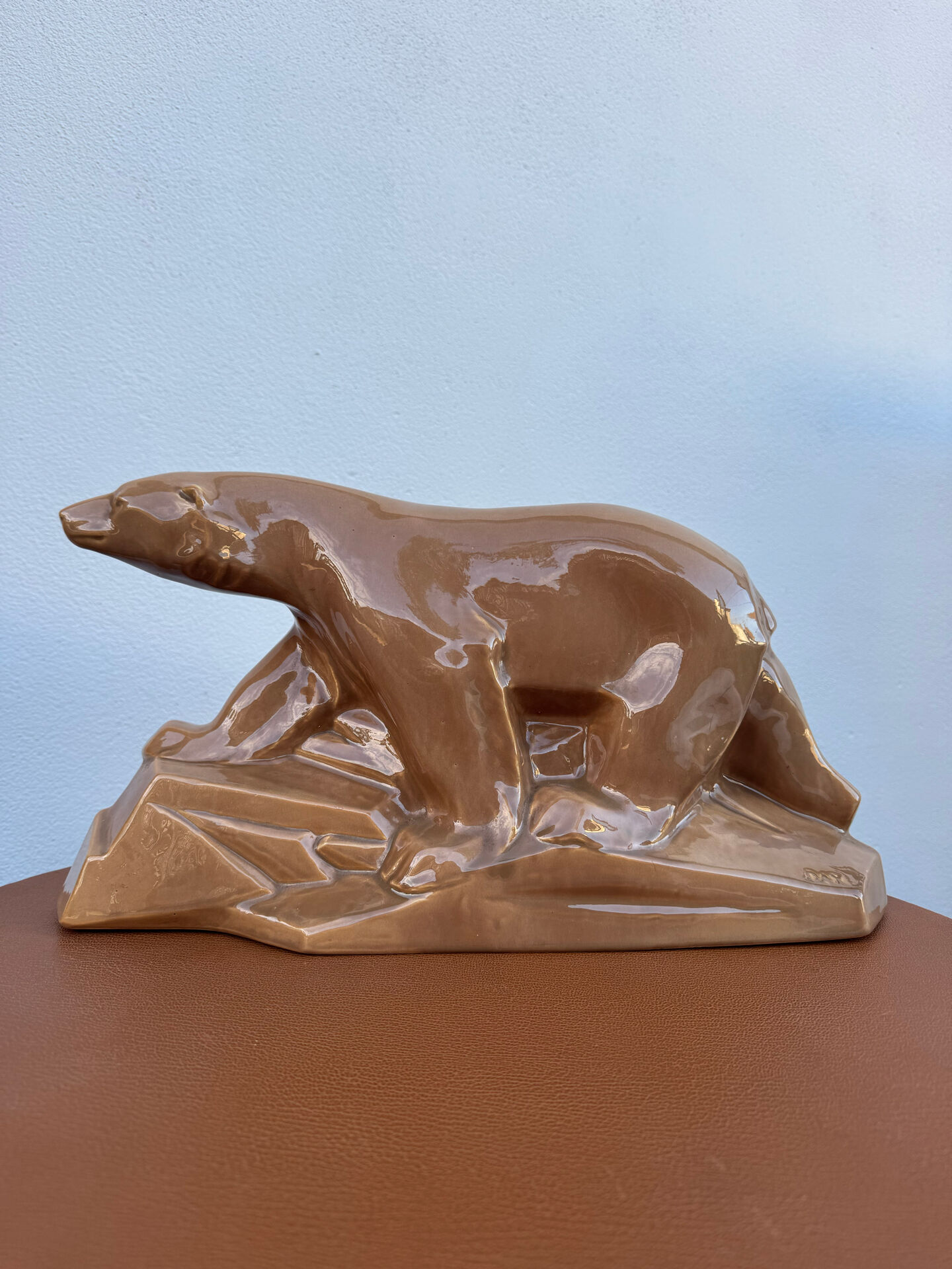 Sculpture ours Art Déco E.Cazaux