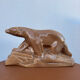 Sculpture ours Art Déco E.Cazaux
