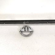 Triple coat hooks Art Deco by Jean Royère Width 45 cm