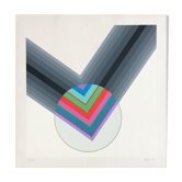 Affiche Eugenio Carmi "Sono per lIimmaginazione" 1974