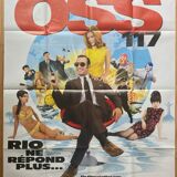 Original cinema poster "OSS 117 Rio no longer responds" Jean Dujardin