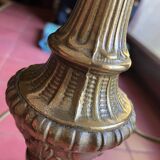 Gilded bronze bedside lamp