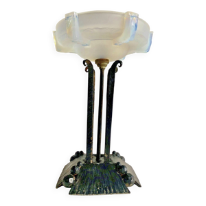 Lampe Art Déco fer forgé - brandt