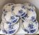 Ironstone plate Creil and Montereau primrose decoration 19th century
