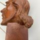 Sujet en bois sculpté De Ferdinand PARPAN Représentant Le Christ
