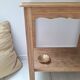 Occasional table / pedestal / side table / bedside table Art Deco