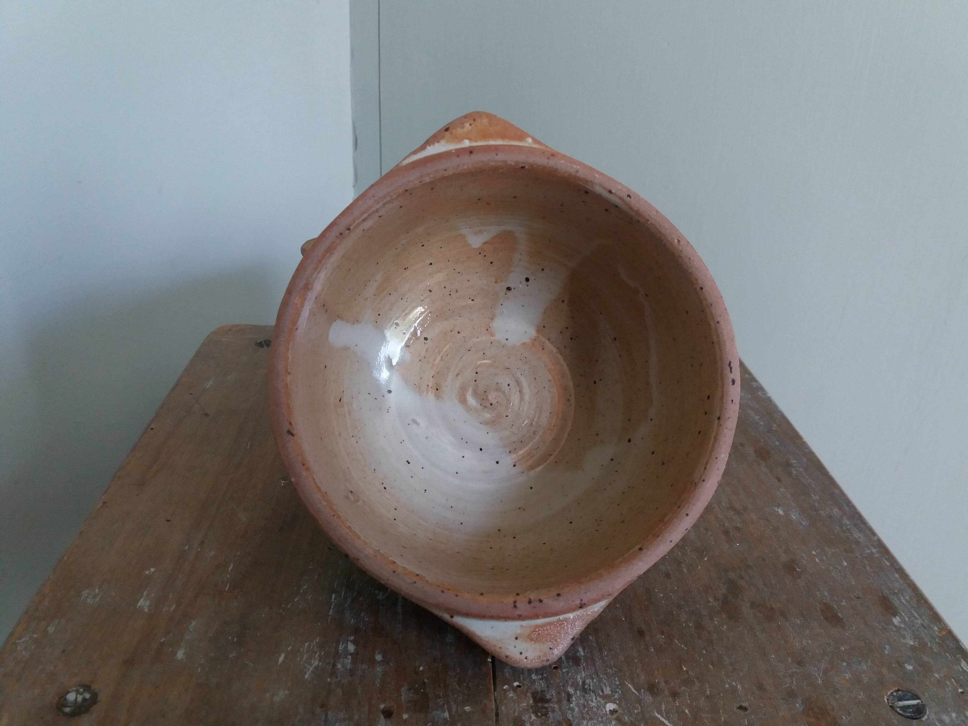 Stoneware ear bowls
