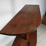 Oak shelf art deco style