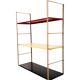 Vintage metal string shelf, around 1960.