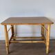 Petite table en rotin