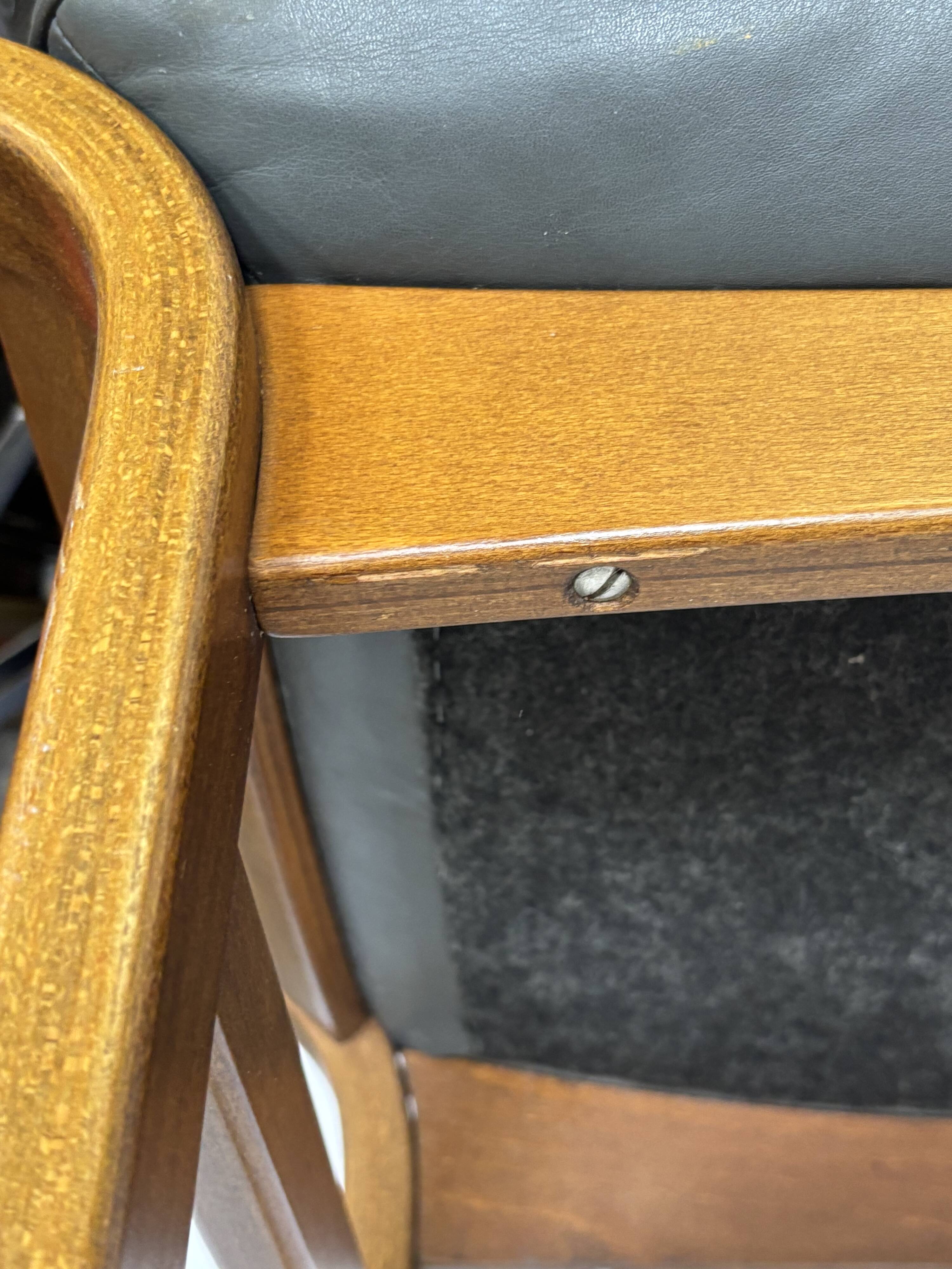 Vintage G Mobler Danish Design Footrest Footstool Ottoman