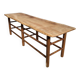 Banc-table de ferme esprit Nature
