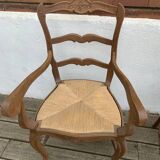 Pair Chair and Straw Chair