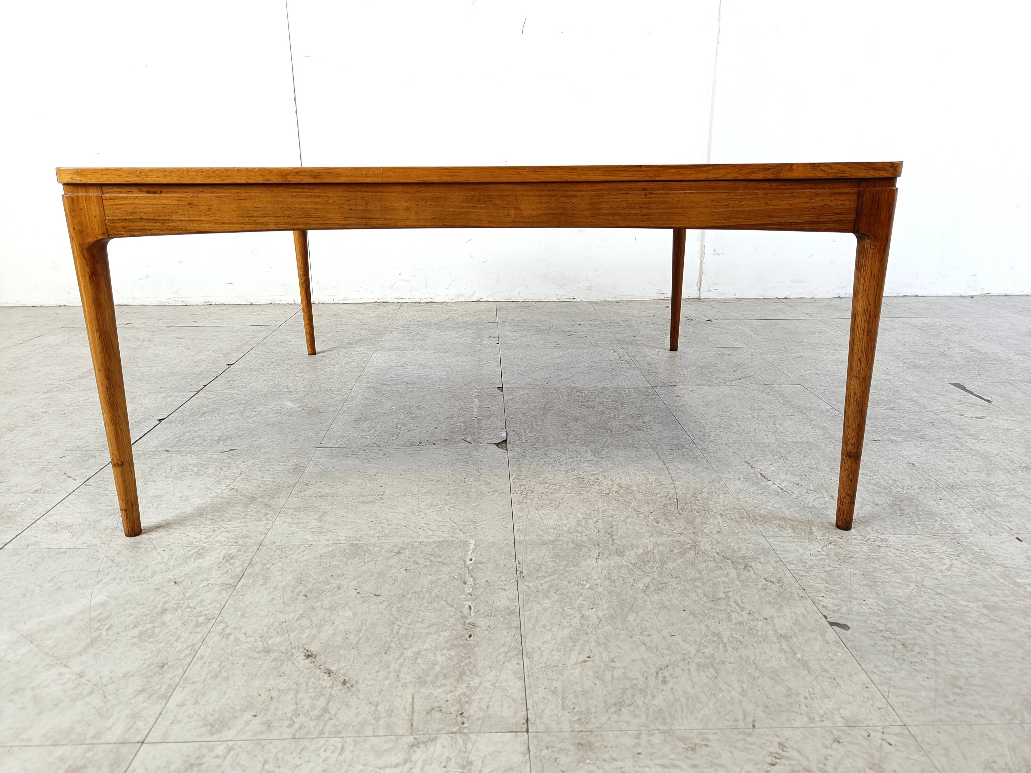 Mid century scandinavian coffee table by Ole Wanscher for AJ Iversen, 1950s