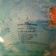 Globe in bright relief Rico Italy vintage 60s-70s
