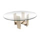 Vintage coffee table by Willy Ballez, 1970s