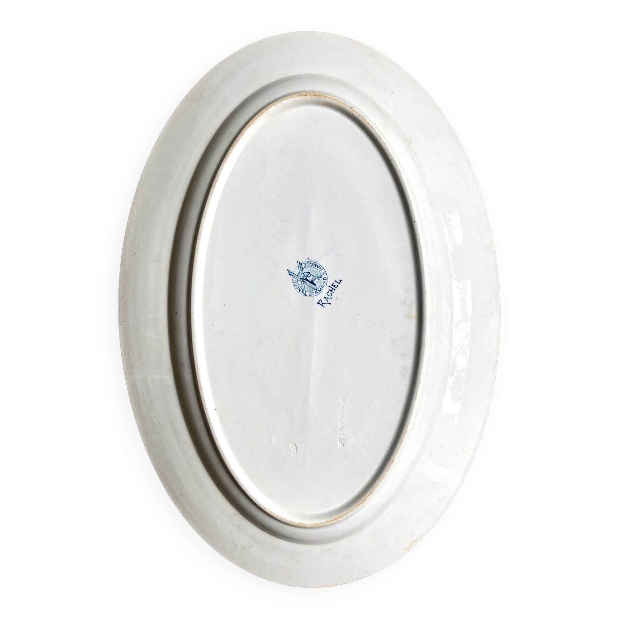 St Amand & Hamage oval ironstone dish, "Rachel" service