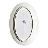 Plat ovale St Amand & Hamage en terre de fer, service "Rachel"