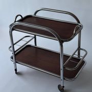 Modernist rolling dessert bar from the 1930s by Robert Mallet-Stevens.