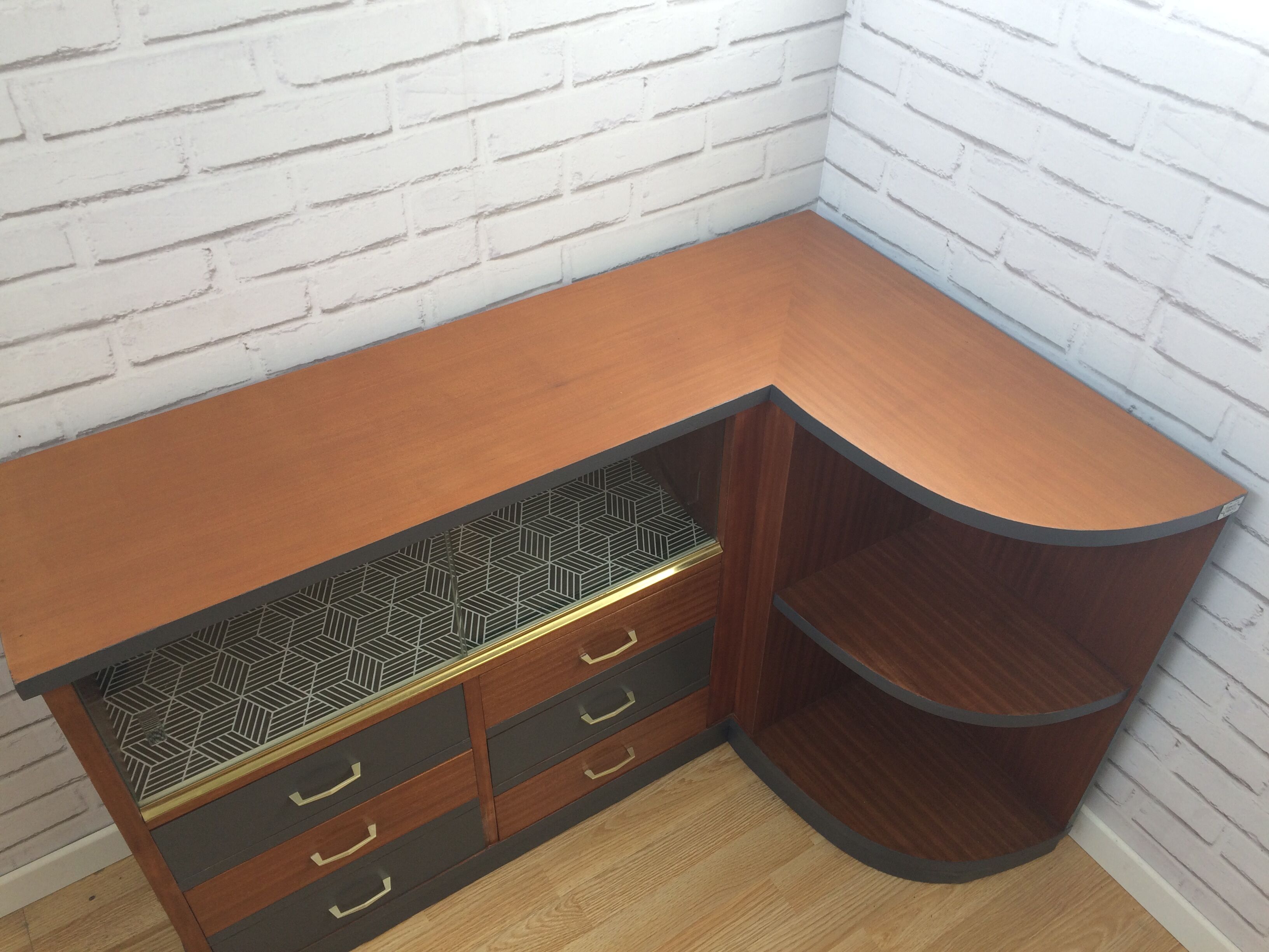 Redesigned corner furniture