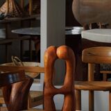 Decorative wooden sculpture "Love" by Ole Wettergren, Denmark, 2000s