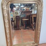 Louis Philippe mirror gilded old 95/65cms