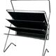 1960s/1970s Newspaper Holder Metal Plastic Space Age Mid Century