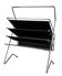 1960s/1970s Newspaper Holder Metal Plastic Space Age Mid Century