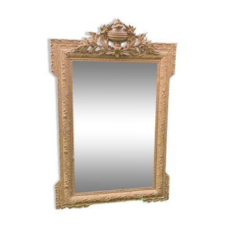 Important gilded mirror from the Louis XVI period